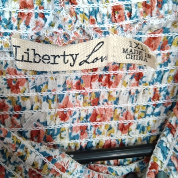 1XL  Smocked Tiered Floral Sleeveless Midi Dress Super comfortable and stretchy - Picture 8 of 8